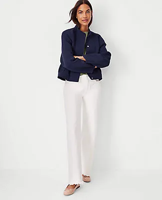 Ann Taylor The Frayed Wide-Leg Jean sold by Ann Taylor product image thumbnail 2