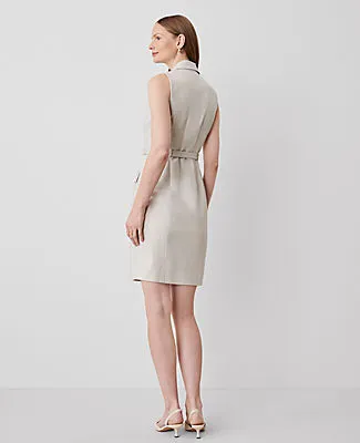 Ann Taylor The Blazer Halter Dress in Stretch Cotton sold by Ann Taylor product image thumbnail 2