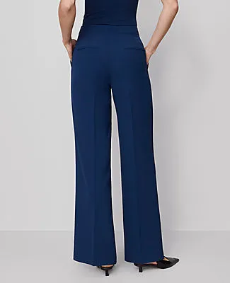 Ann Taylor The Petite Wide-Leg Pant in Fluid Crepe sold by Ann Taylor product image thumbnail 3