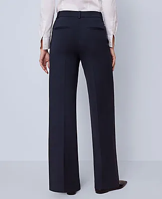 Ann Taylor The Wide-Leg Pant in Ponte sold by Ann Taylor product image thumbnail 3