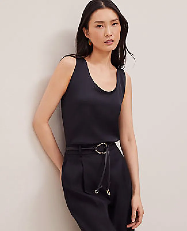 Ann Taylor Scoop Neck Tank Top sold by Ann Taylor