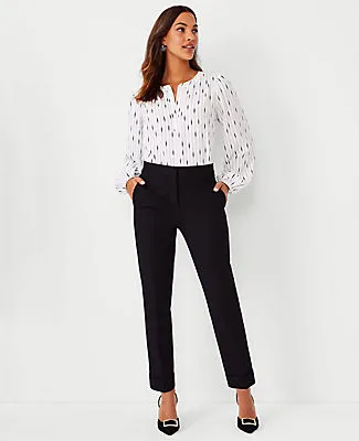 Ann Taylor The Petite High Rise Eva Ankle Pant sold by Ann Taylor product image thumbnail 3