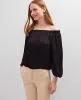 Ann Taylor Petite Gathered Off The Shoulder Top sold by Ann Taylor