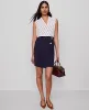 Ann Taylor Petite Ponte Button Wrap Skirt sold by Ann Taylor