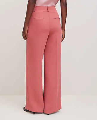 Ann Taylor The Tall Wide-Leg Pant in Crinkle Crepe sold by Ann Taylor product image thumbnail 3