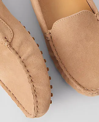 Ann Taylor Weekend Collection Suede Driving Moccasins sold by Ann Taylor product image thumbnail 2