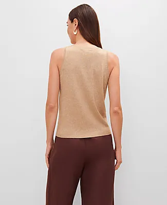 Ann Taylor Shimmer Sweater Shell Top sold by Ann Taylor product image thumbnail 2