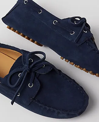 Ann Taylor Weekend Collection Suede Boat Shoes sold by Ann Taylor product image thumbnail 2