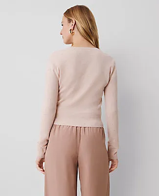 Ann Taylor Cashmere Tie-Waist Sweater sold by Ann Taylor product image thumbnail 2