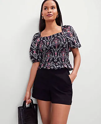 Ann Taylor The Petite Denim Short sold by Ann Taylor product image thumbnail 4