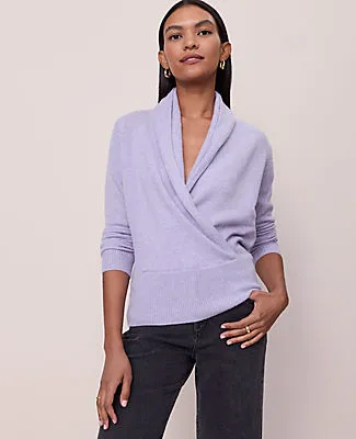 Ann Taylor Cashmere Shawl Collar Sweater sold by Ann Taylor