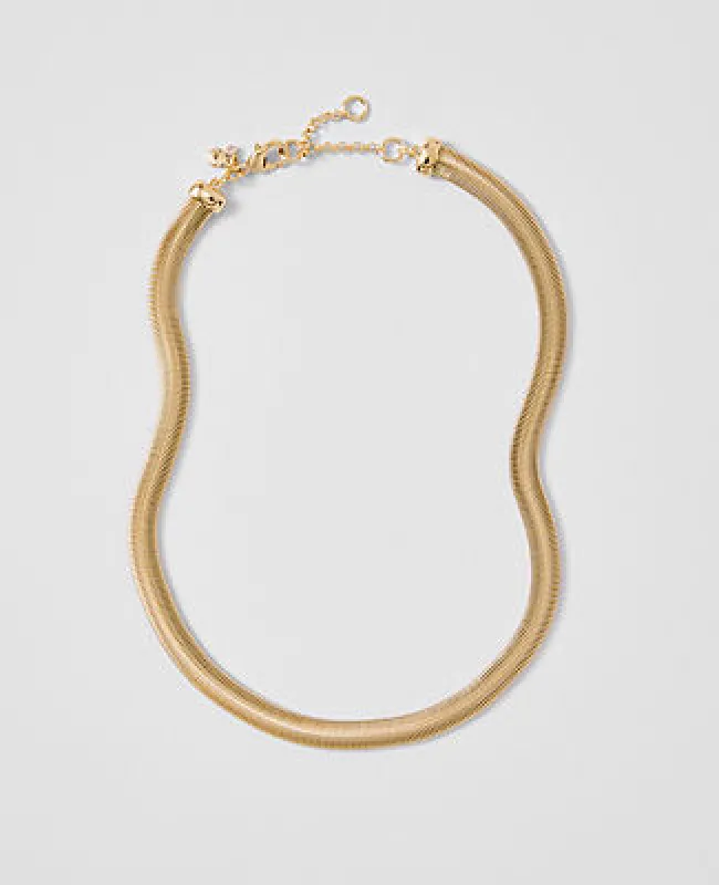 Ann Taylor Chunky Metal Chain Necklace sold by Ann Taylor