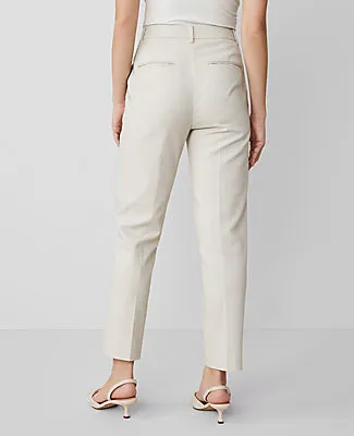 Ann Taylor The Petite High Rise Everyday Ankle Pant in Stretch Cotton - Curvy Fit sold by Ann Taylor product image thumbnail 2