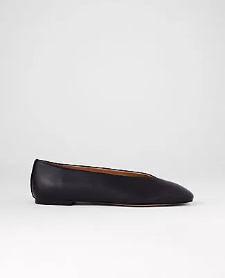 Ann Taylor Leather Ballet Flat sold by Ann Taylor