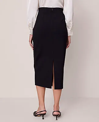 Ann Taylor Belted Pencil Skirt in Ponte sold by Ann Taylor product image thumbnail 3