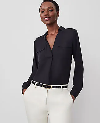 Ann Taylor Camp Shirt sold by Ann Taylor
