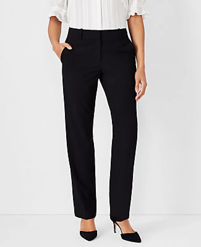 Ann Taylor The Straight Pant In Seasonless Stretch - Classic Fit sold by Ann Taylor