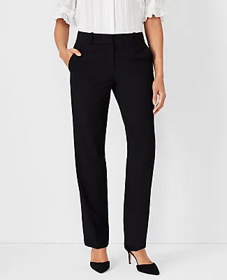 Ann Taylor The Straight Pant In Seasonless Stretch - Classic Fit sold by Ann Taylor