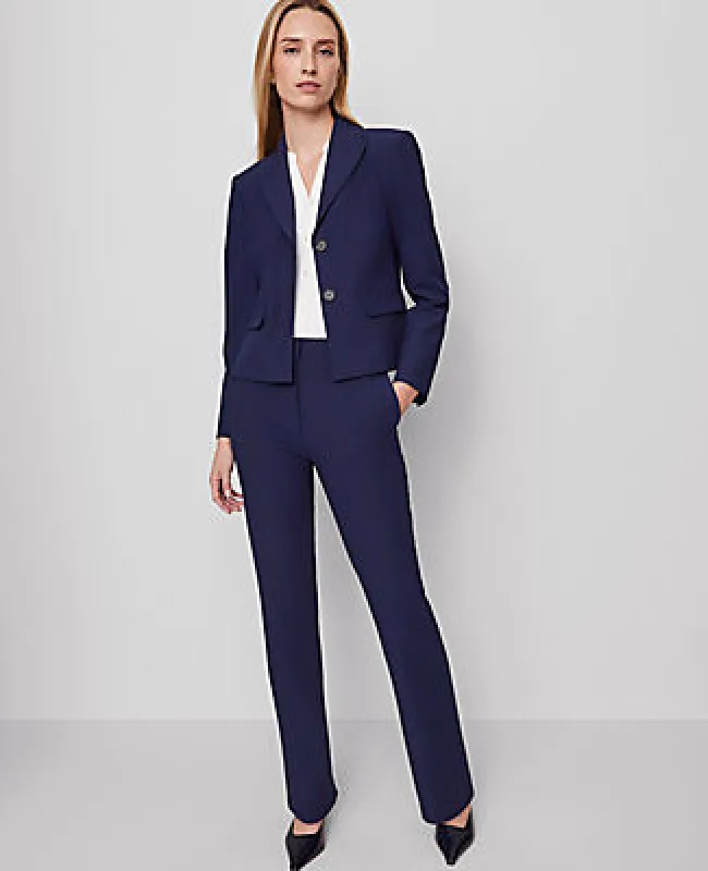 Ann Taylor The Petite High Rise Skinny Trouser Pant in Bi-Stretch sold by Ann Taylor