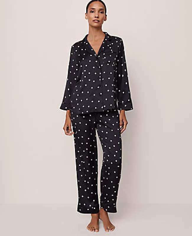 Ann Taylor Dotted Pajama Set sold by Ann Taylor