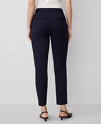 Ann Taylor The Petite High Rise Everyday Ankle Pant in Stretch Cotton - Curvy Fit sold by Ann Taylor product image thumbnail 2