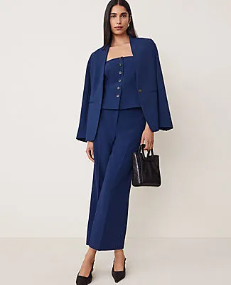 Ann Taylor The Strapless Vest in Fluid Crepe sold by Ann Taylor product image thumbnail 5