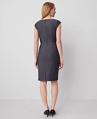 Ann Taylor The Petite Scoop Neck Dress In Bi-Stretch sold by Ann Taylor product image thumbnail 2