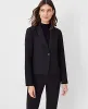 Ann Taylor The Shorter One Button Blazer in Fluid Crepe sold by Ann Taylor