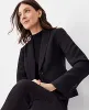 Ann Taylor The Shorter One Button Blazer in Fluid Crepe sold by Ann Taylor