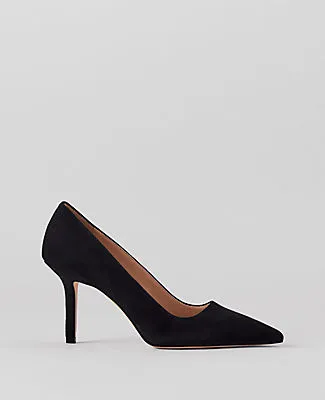 Ann Taylor Mae Suede Pump sold by Ann Taylor