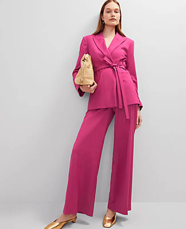 Ann Taylor The Petite Belted Blazer sold by Ann Taylor