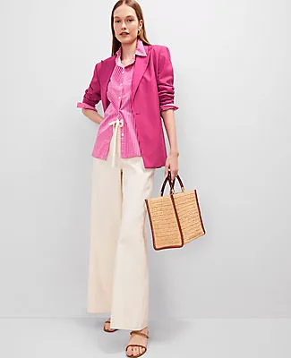 Ann Taylor The Petite Belted Blazer sold by Ann Taylor product image thumbnail 3