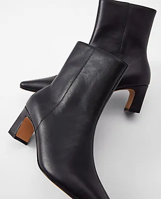 Ann Taylor Leather Skinny Heel Bootie sold by Ann Taylor product image thumbnail 2