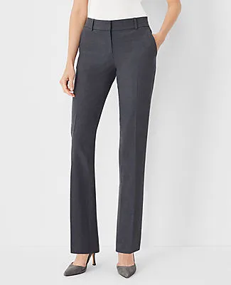 Ann Taylor The Petite Straight Pant in Seasonless Stretch sold by Ann Taylor