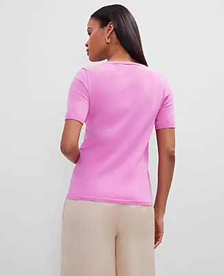 Ann Taylor Easy Sweater Tee sold by Ann Taylor product image thumbnail 2