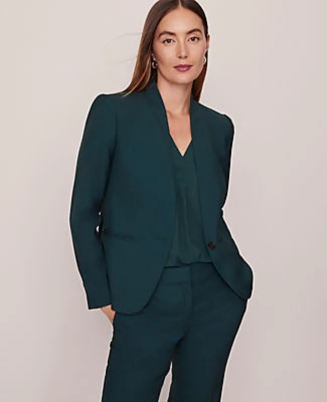 Ann Taylor The Petite Cutaway Blazer sold by Ann Taylor