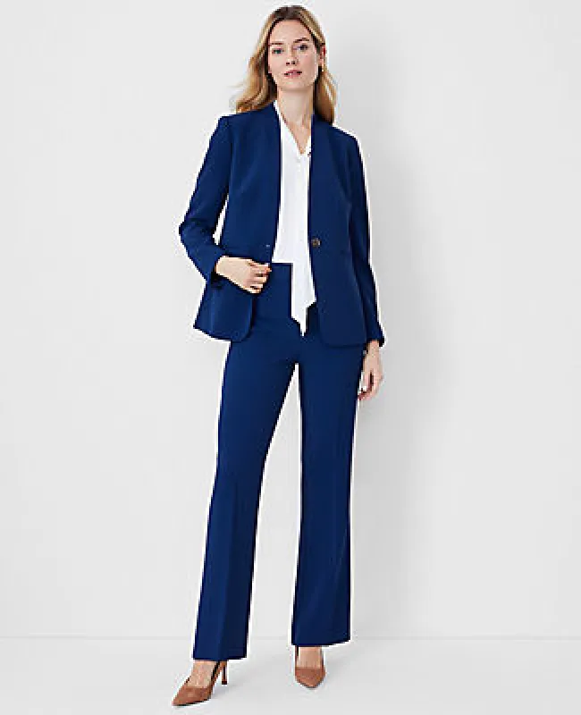 Ann Taylor The Side Zip Trouser Pant in Fluid Crepe sold by Ann Taylor