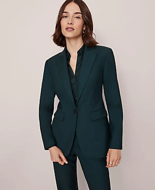 Ann Taylor Fitted Long Blazer sold by Ann Taylor