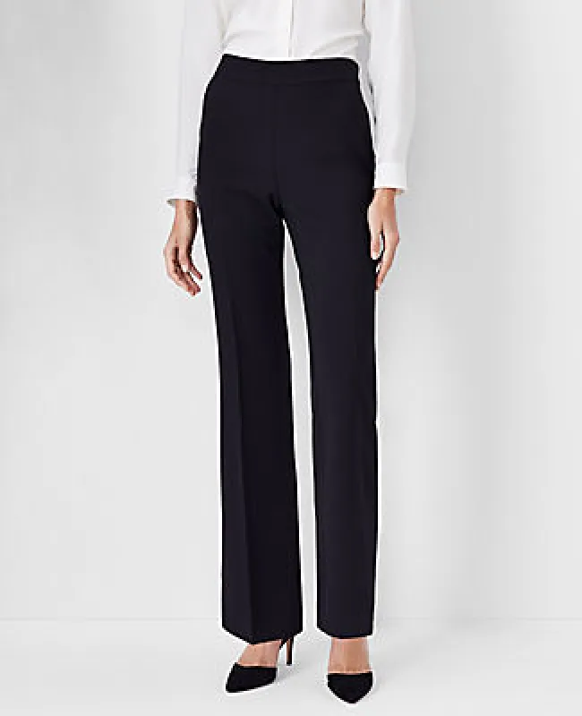 Ann Taylor The Petite Side Zip Trouser Pant in Fluid Crepe sold by Ann Taylor