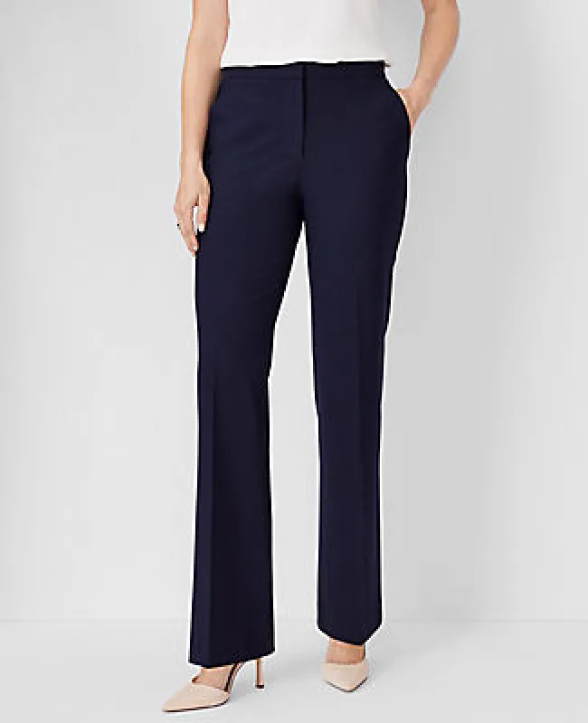 Ann Taylor The Petite High Rise Trouser Pant in Seasonless Stretch - Curvy Fit sold by Ann Taylor