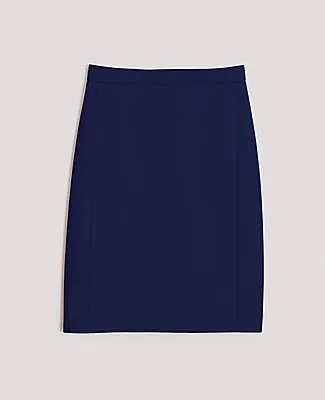 Ann Taylor The Seamed Pencil Skirt in Bi-Stretch sold by Ann Taylor product image thumbnail 3