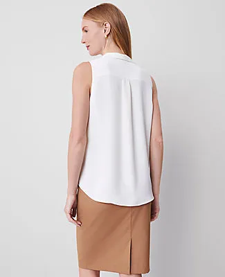 Ann Taylor Bow Neck Shell Top sold by Ann Taylor product image thumbnail 2