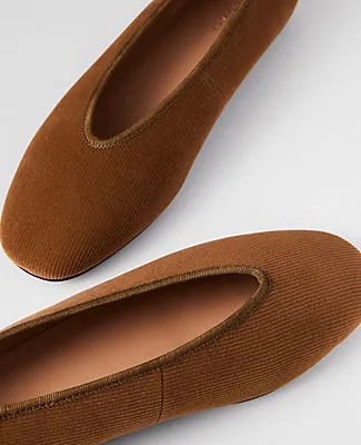 Ann Taylor Corduroy Ballet Flats sold by Ann Taylor product image thumbnail 2