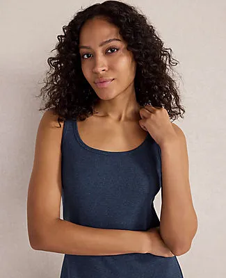 Ann Taylor Haven Well Within Organic Cotton Rib Knit Midi Dress sold by Ann Taylor product image thumbnail 3