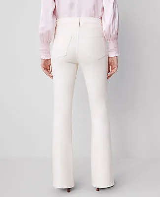 Ann Taylor The Petite Patch Pocket Flare Jean sold by Ann Taylor product image thumbnail 3