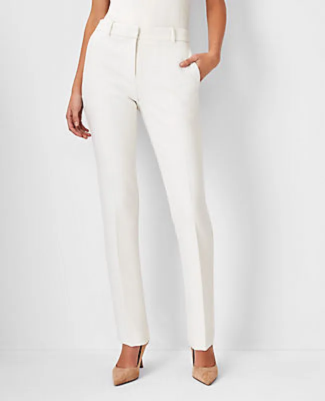 Ann Taylor The Petite Sophia Straight Pant - Curvy Fit sold by Ann Taylor
