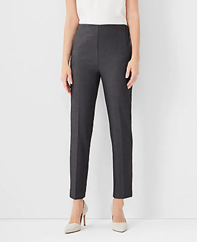 Ann Taylor The Side Zip Ankle Pant in Bi-Stretch sold by Ann Taylor