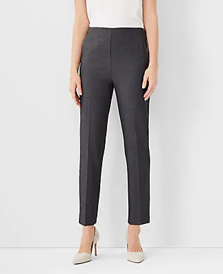 Ann Taylor The Side Zip Ankle Pant in Bi-Stretch sold by Ann Taylor