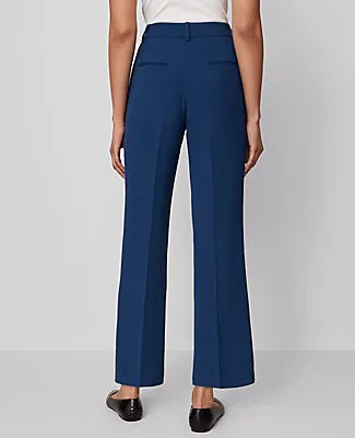 Ann Taylor The Petite Flare Ankle Pant in Fluid Crepe - Curvy Fit sold by Ann Taylor product image thumbnail 2