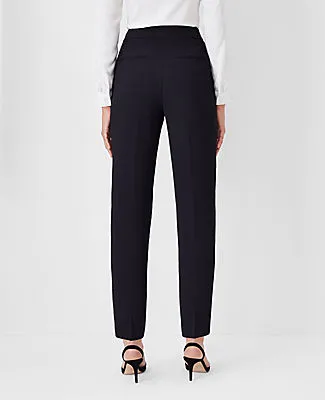 Ann Taylor The Petite Side Zip Ankle Pant in Fluid Crepe - Curvy Fit sold by Ann Taylor product image thumbnail 2